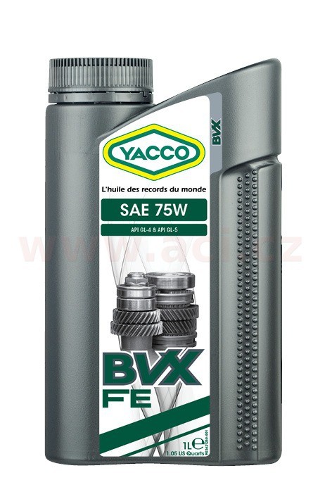 Olej do převodovky YACCO BVX FE SAE 75W - 1L