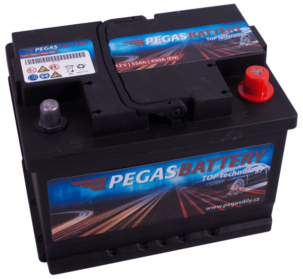 Autobaterie Pegas Battery 12V, 74A, 640A