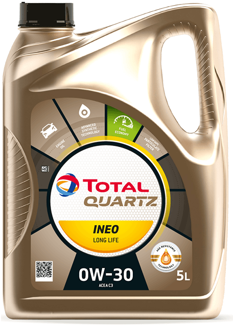 Motorový olej 0W-30 Total Quartz INEO Long Life - 5L