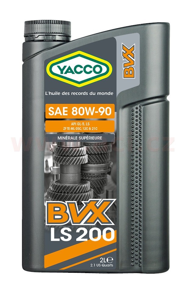 Olej do převodovky YACCO BVX LS 200 80W-90 - 2L