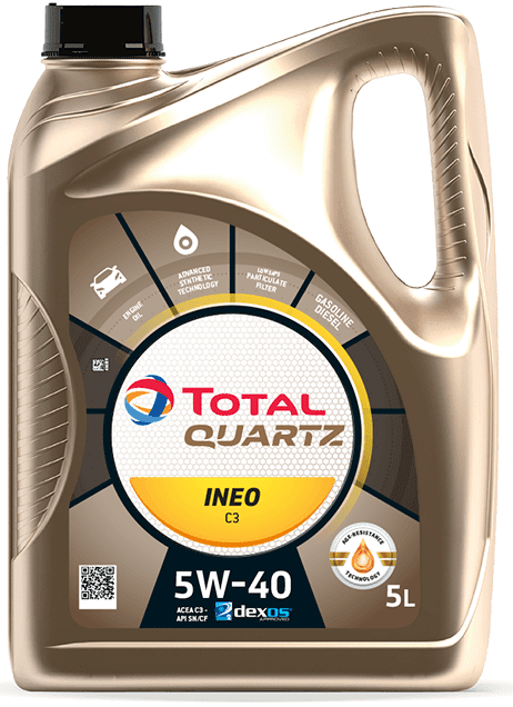 Motorový olej 5W-40 Total INEO C3 - 5L