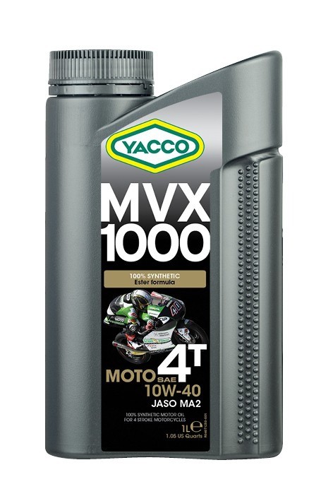 Motorový olej 10W-40 YACCO MVX 1000 4T - 1L