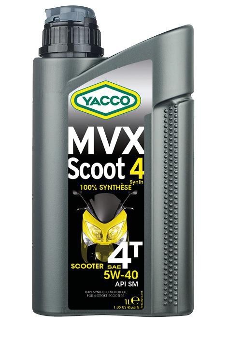 Motorový olej 5W-40 YACCO MVX SCOOT 4T SYNTH - 1L