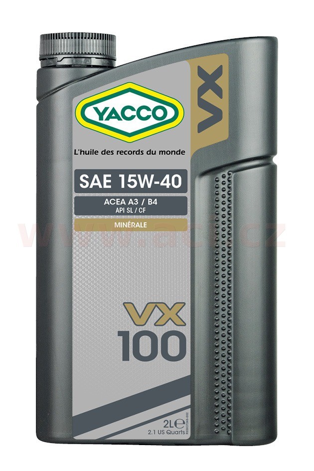 Motorový olej 15W-40 YACCO VX 100 - 2L