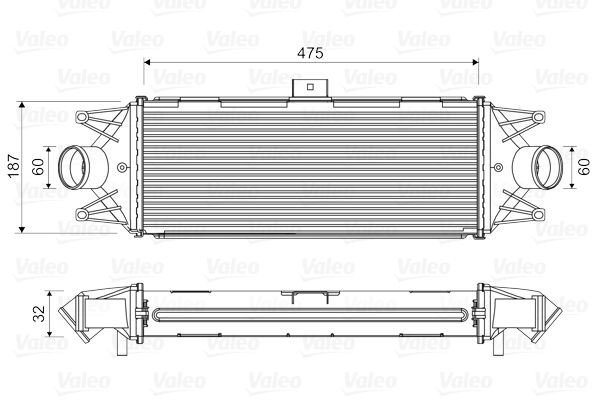 Chladič turba VALEO 818724