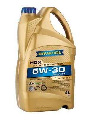 Motorový olej 5W-30 RAVENOL HDX - 4L