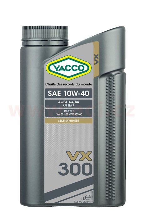 Motorový olej 10W-40 YACCO VX 300 - 1L