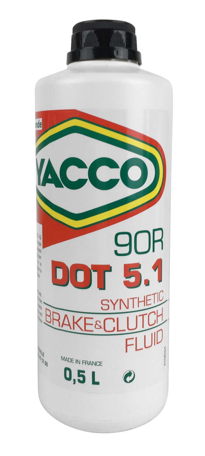 Brzdová kapalina YACCO 90 R DOT 5.1 - 500ml