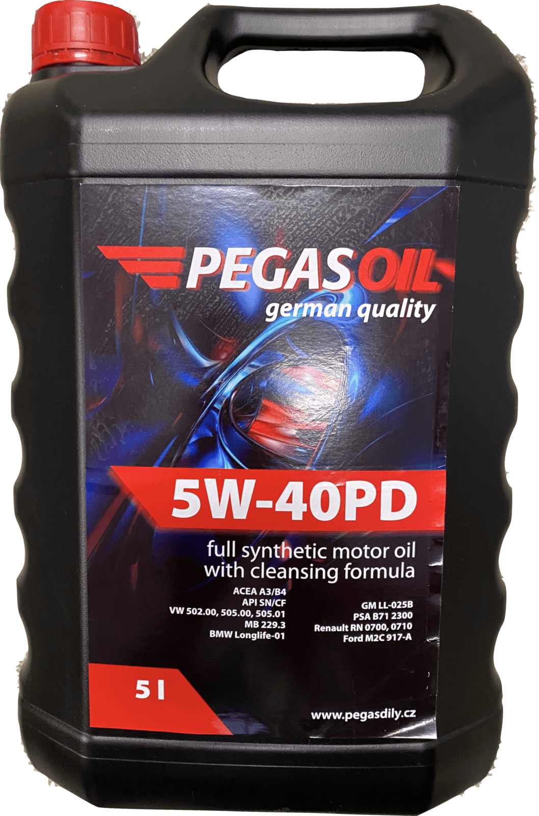 Motorový olej 5W-40PD Pegas oil - 5L