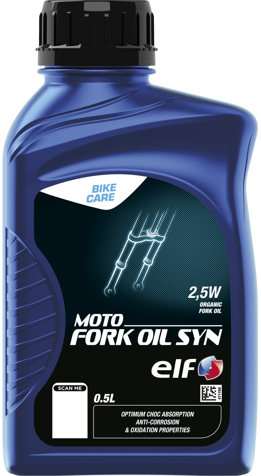 ELF MOTO FORK OIL SYN 2,5W (0,5L)* 213968