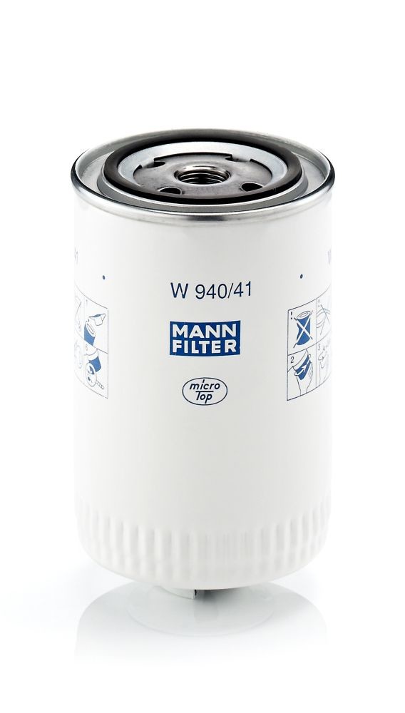 Filtr, pracovní hydraulika MANN-FILTER W 940/41