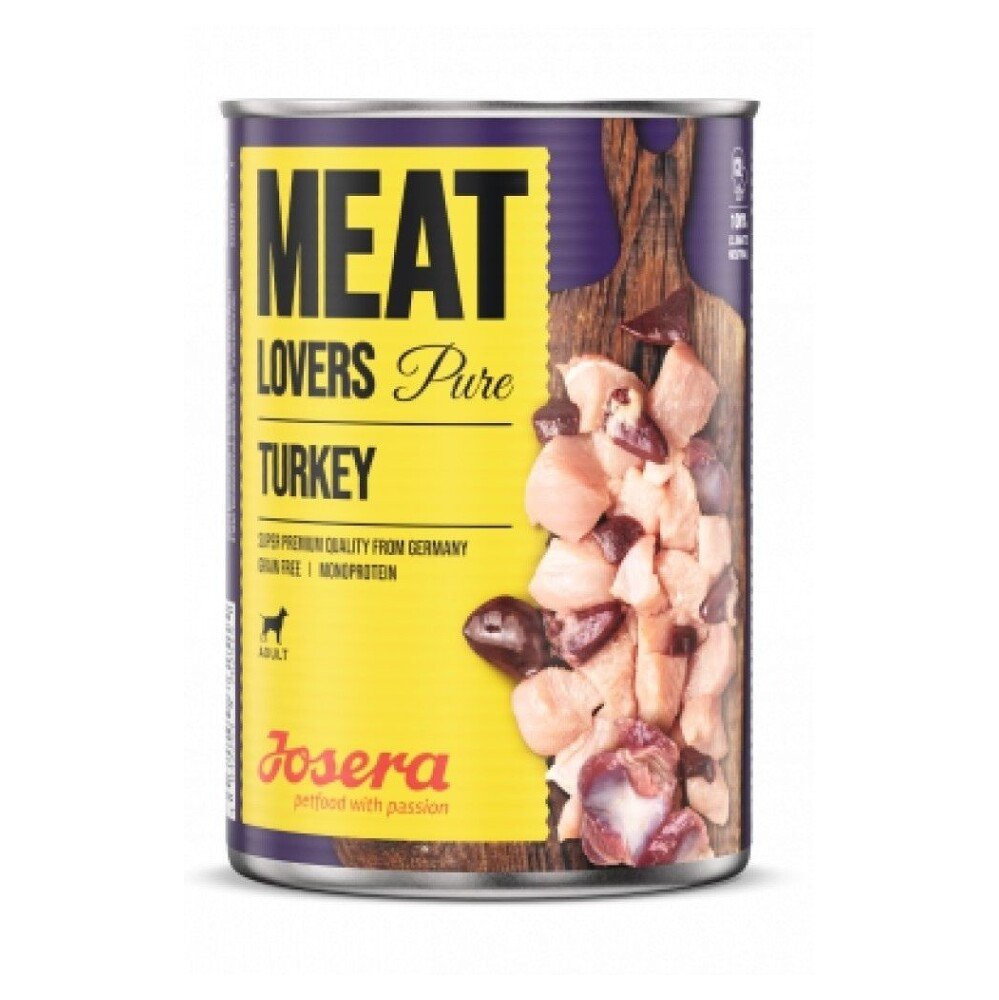 Výhodné balení Josera Meatlovers Pure 12 x 400 g - jehněčí