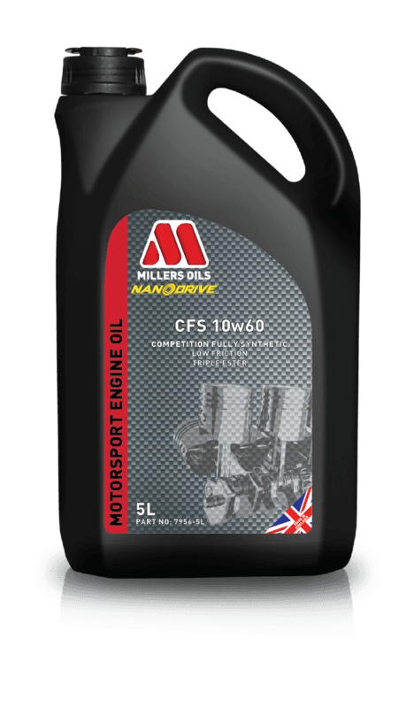 Motorový olej 10W-60 MILLERS OILS CFS plně syntetický motorový olej, triesterová technologie - 5L