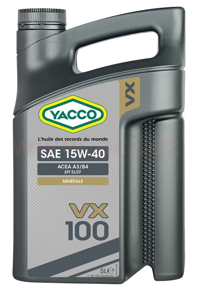 Motorový olej 15W-40 YACCO VX 100 - 5L