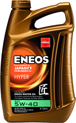 Motorový olej 5W-40 Eneos Hyper C3 - 4L