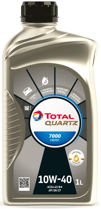 Motorový olej Total Quartz Energy 7000 10W-40 - 1L