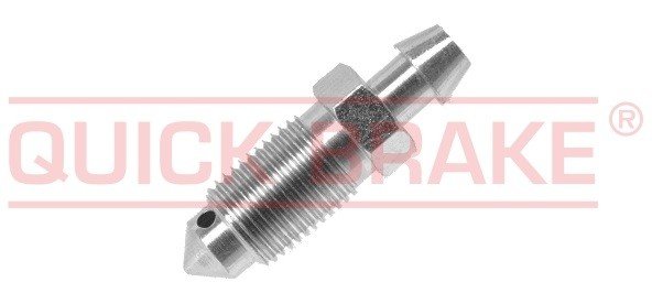 Odvzdušňovací šroub M10x1, délka 34 mm, na brzdové vedení