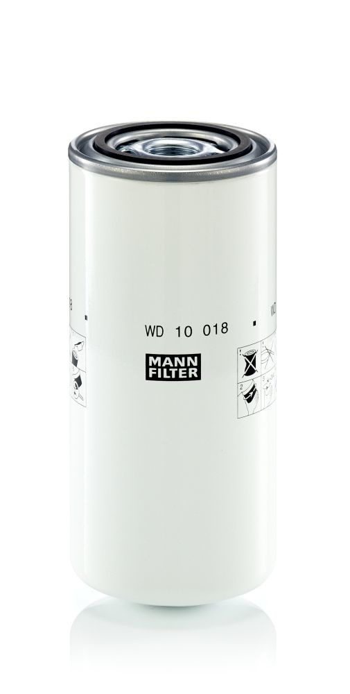 Filtr, pracovní hydraulika MANN-FILTER WD 10 018