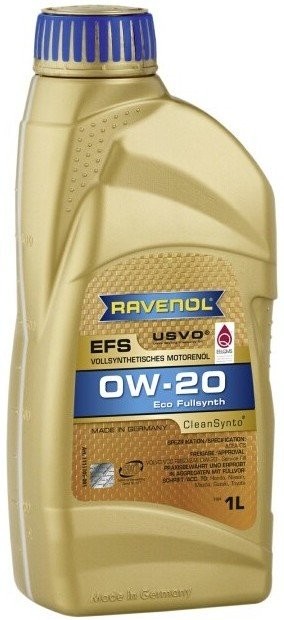 Motorový olej 0W-20 RAVENOL EFS - 1L