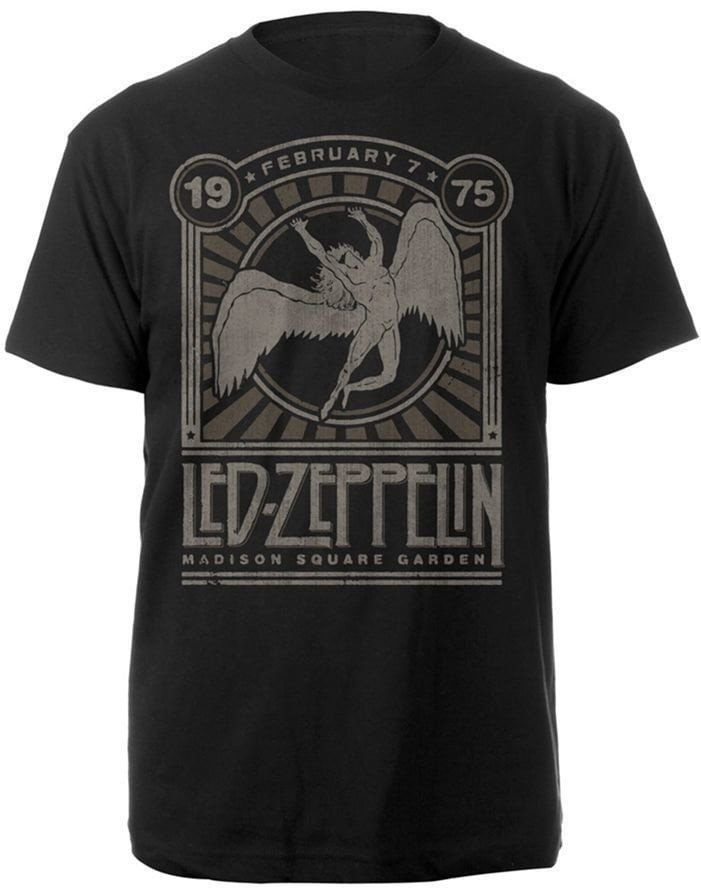 Led Zeppelin Tričko Madison Square Garden 1975 Black 2XL