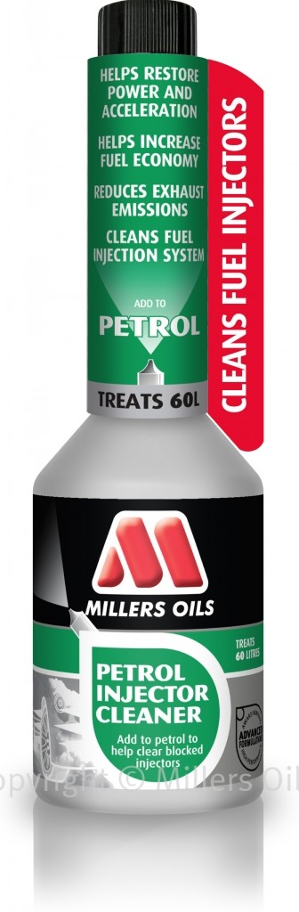 MILLERS OILS Petrol Injector Cleaner - čistič vstřikovacích systémů benzinových motorů - 250 ml