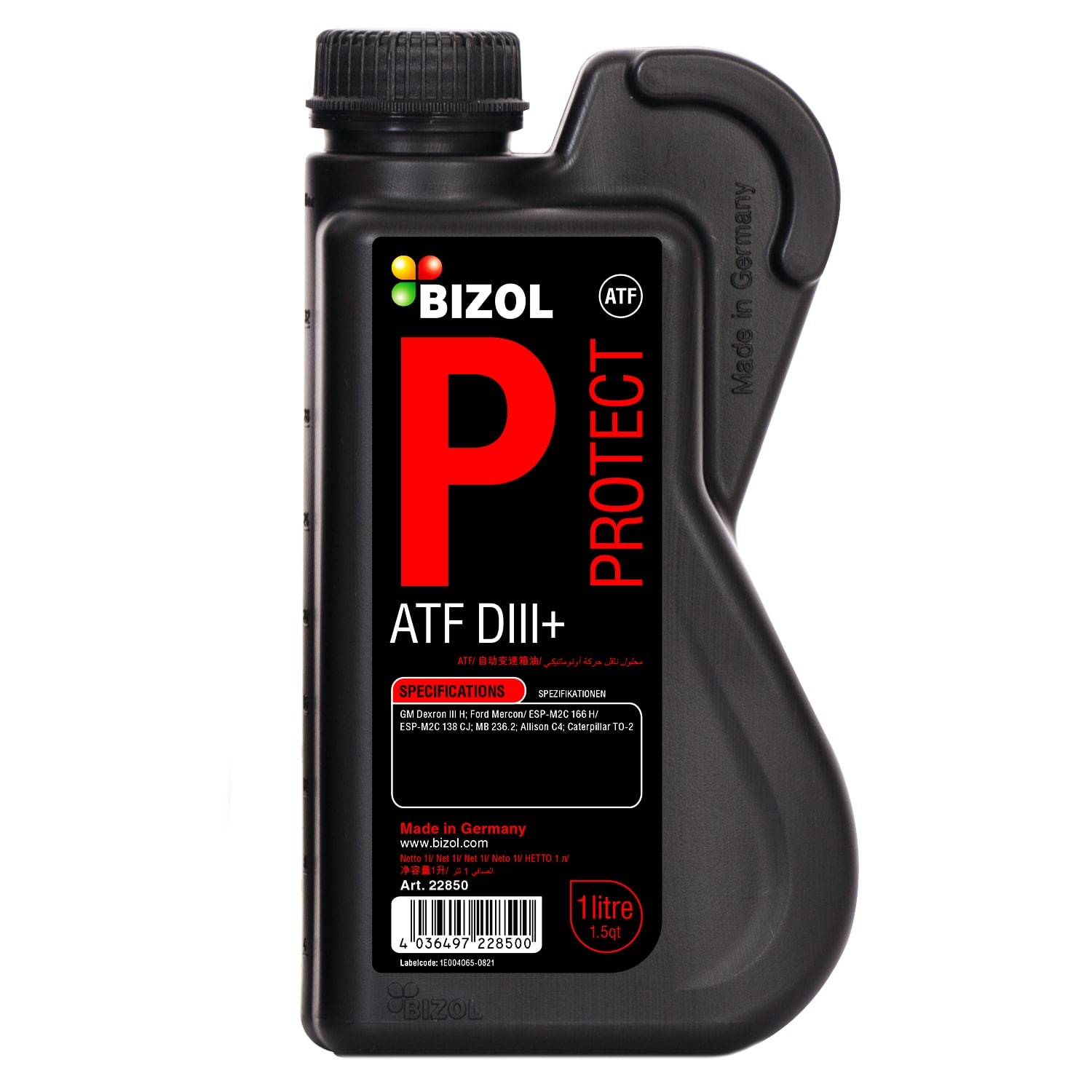 Převodový olej BIZOL Protect ATF DIII+ - 1L