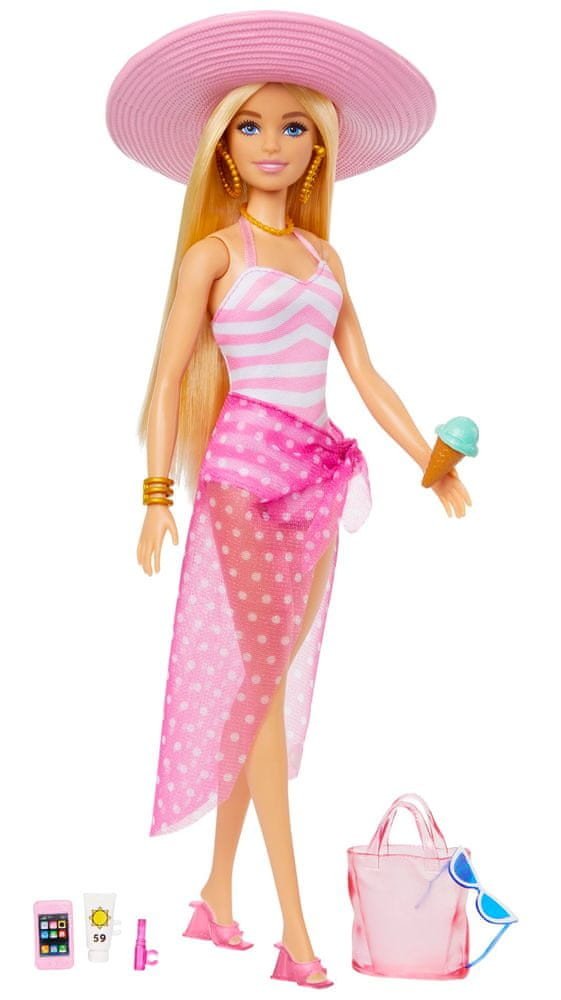 Mattel Barbie na pláži HPL73