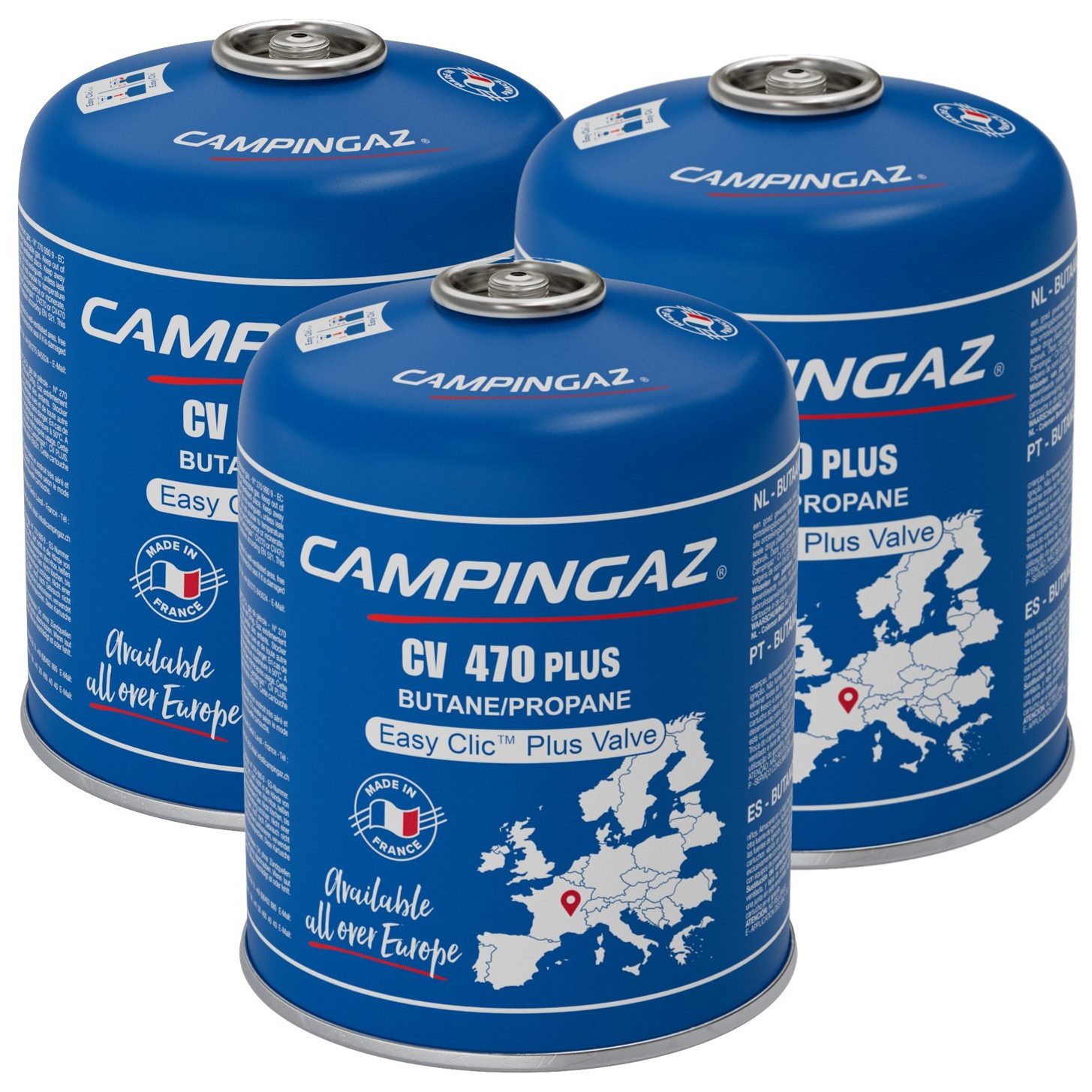 Výhodný set kartuší Campingaz CV 470 All Season Barva: modrá