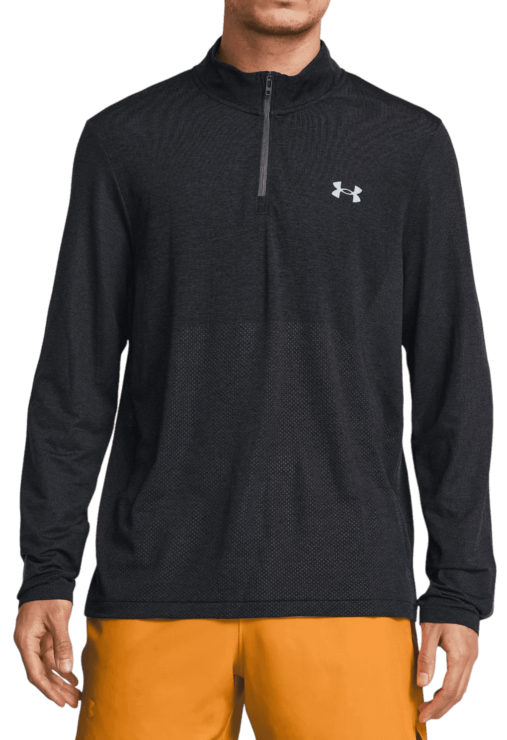 Triko s dlouhým rukávem Under Armour UA Seamless Stride ¼ Zip