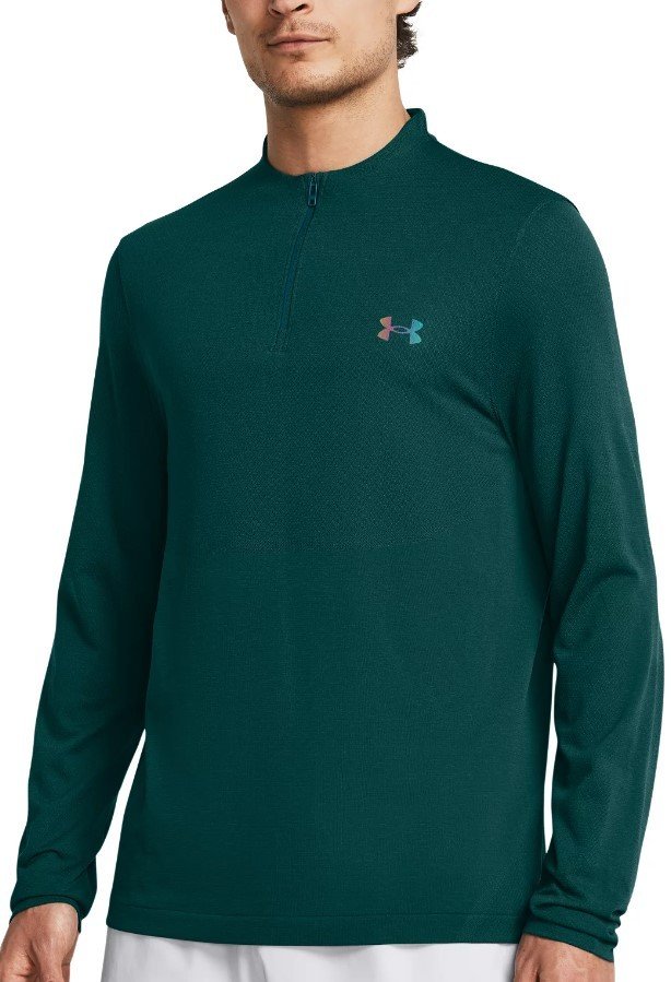 Mikina Under Armour Vanish Elite Seamless 1/4 Zp-BLU