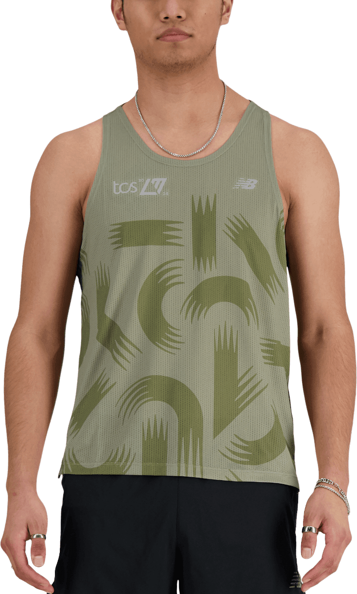 Tílko New Balance London Edition Printed Athletics Run Singlet