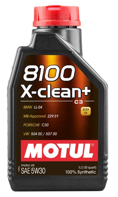 Motorový olej 5W-30 MOTUL 8100 X-CLEAN+ - 1L