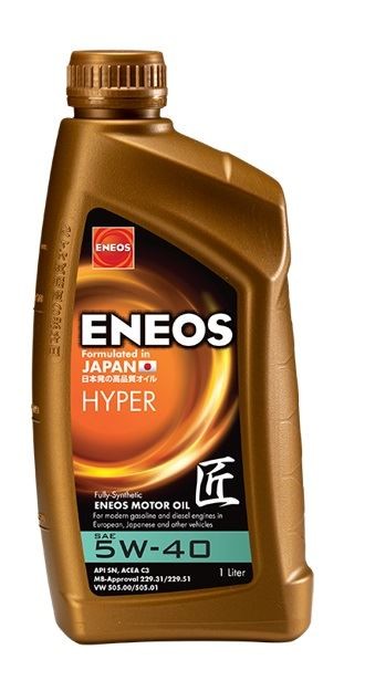 Motorový olej 5W-40 Eneos Hyper C3 - 1L