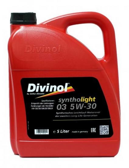 Motorový olej 5W-30 DIVINOL Syntholight Long Life III - 5L
