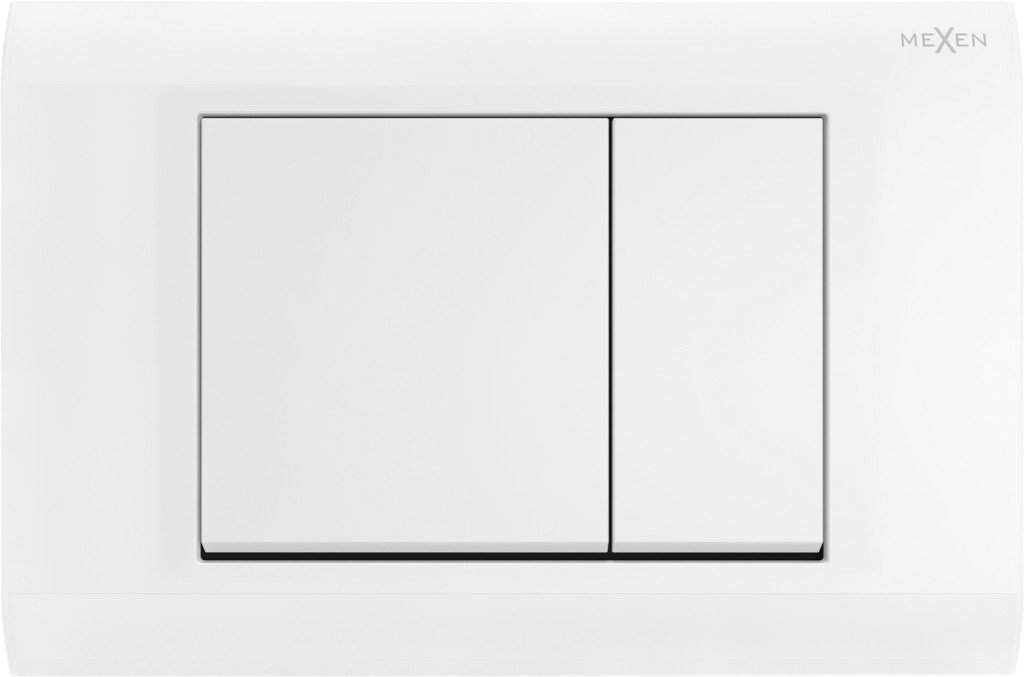 MEXEN Fenix 01 tlačítko flush /kompatibilní s Geberit Sigma UP300 a UP320, bílá matná 600120