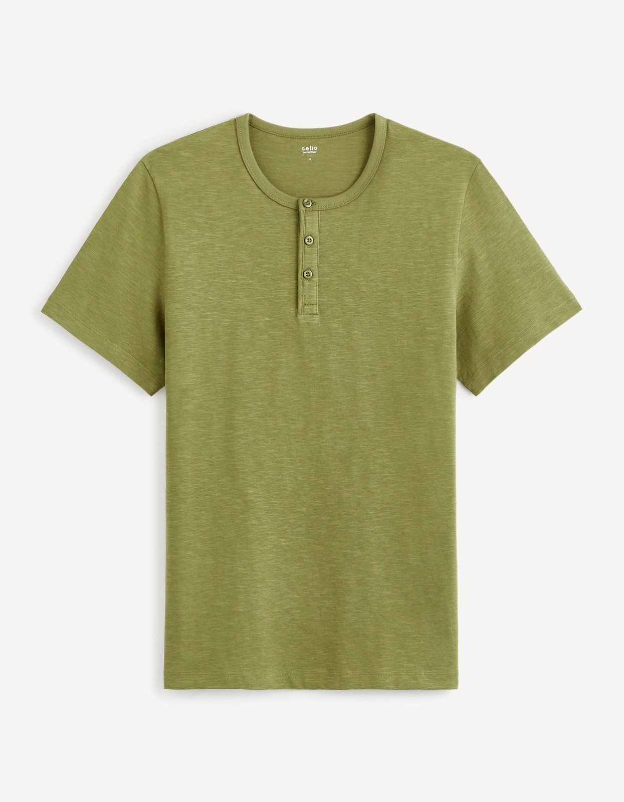 Celio Tričko henley Genperle - Pánské