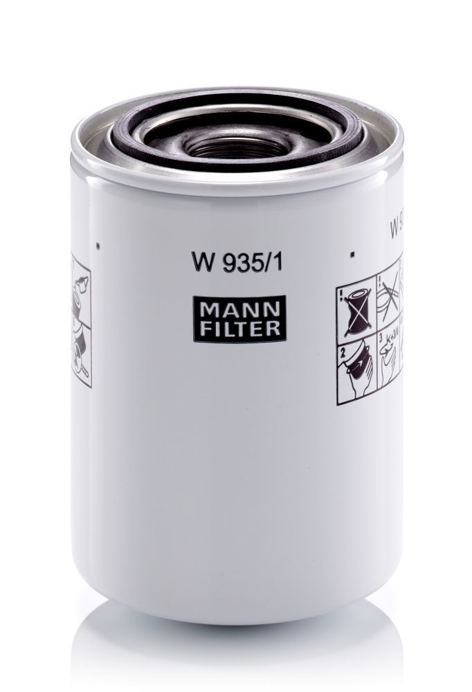 Filtr, pracovní hydraulika MANN-FILTER W 935/1