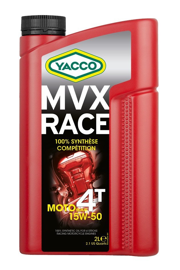 Motorový olej 15W-50 YACCO MVX RACE 4T - 2L