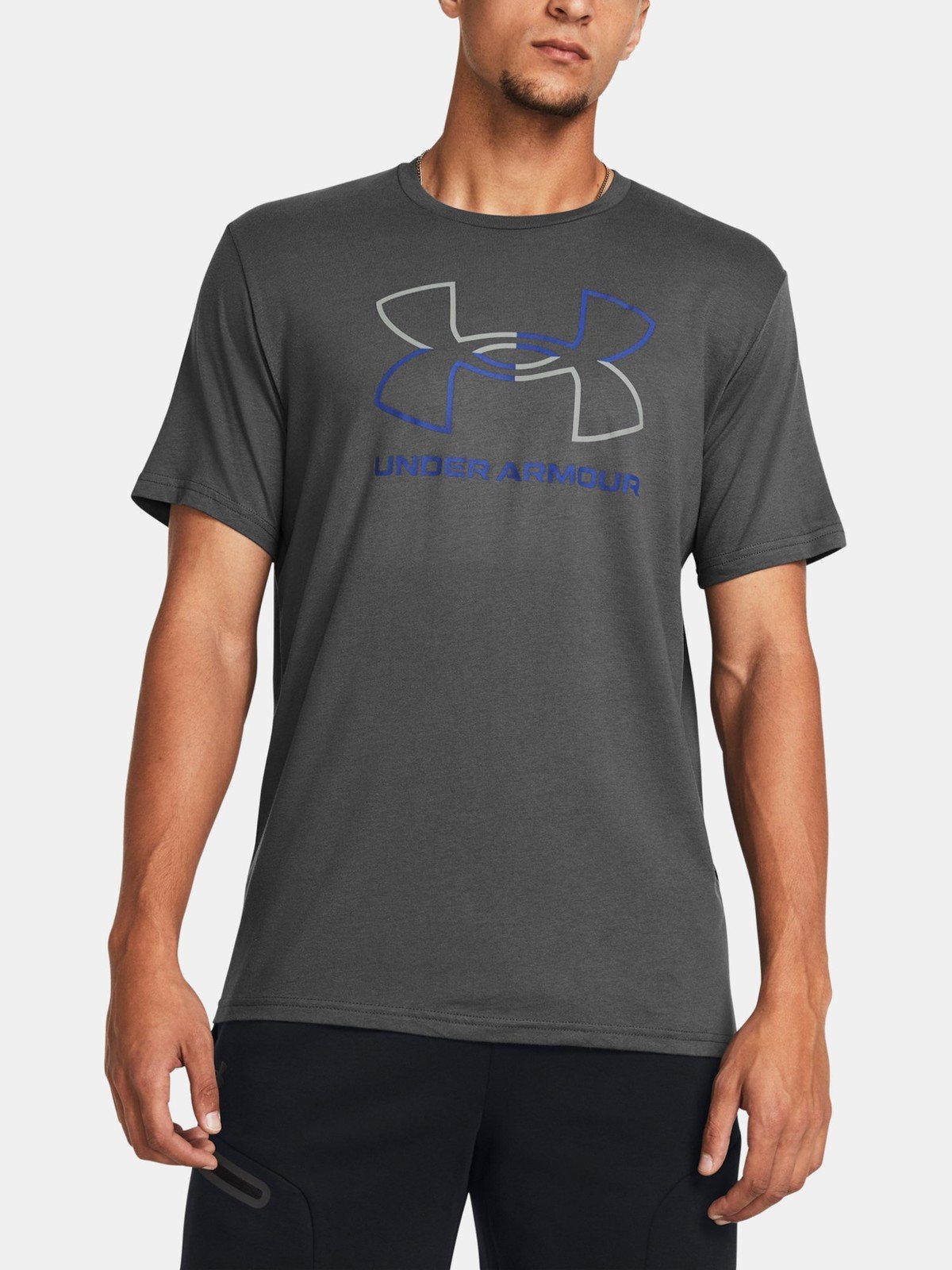 Under Armour Tričko UA GL FOUNDATION UPDATE SS-GRY - Pánské