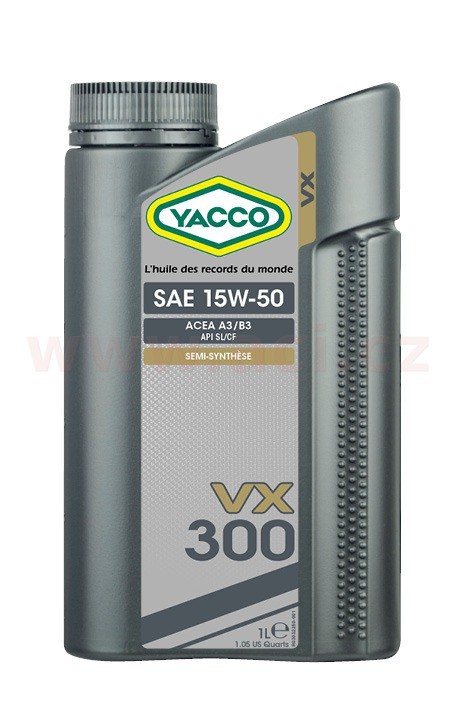 Motorový olej 15W-50 YACCO VX 300 - 1L