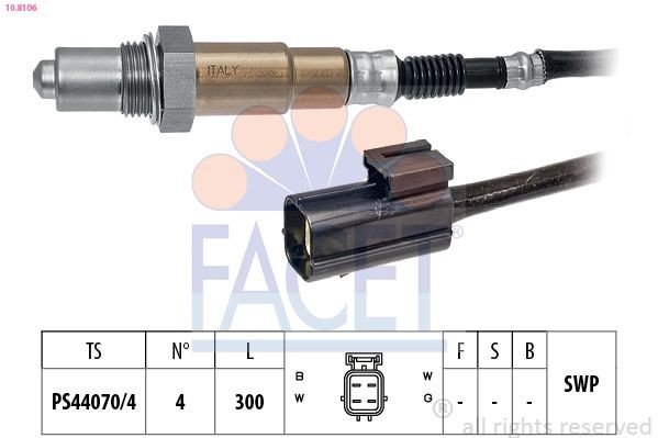 Lambda sonda FACET 10.8106