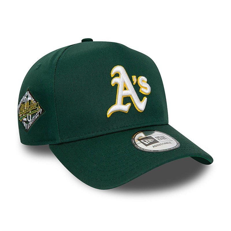 kšiltovka NEW ERA - 940 Aframe Mlb Patch 9Forty Ef Oakland Athletics (DKG)