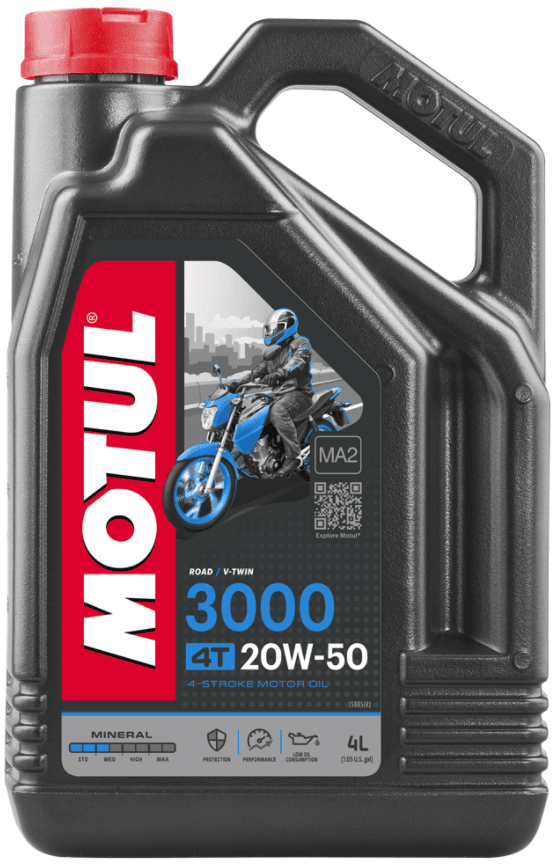 Motorový olej 20W-50 MOTUL 3000 4T - 4L