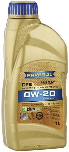 Motorový olej 0W-20 Ravenol DFE - 1l