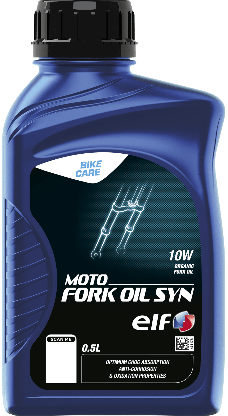 ELF MOTO FORK OIL SYN 10W (0,5L)* 213966