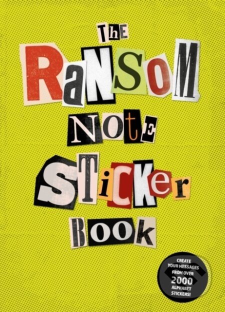 The Ransom Note Sticker Book - Luke Herriott