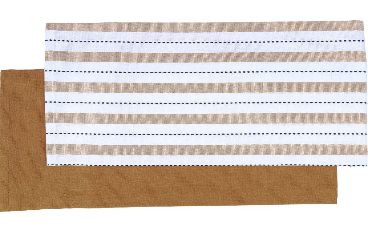 Set 2 kusy bavlněných utěrek CHARLIZE béžová 100% bavlna 50x70 cm MyBestHome 2 kusy v balení Cena za 2 kusy