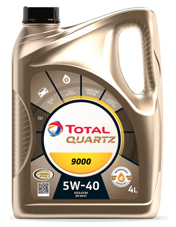 Motorový olej 5W-40 Total Quartz 9000 - 4L