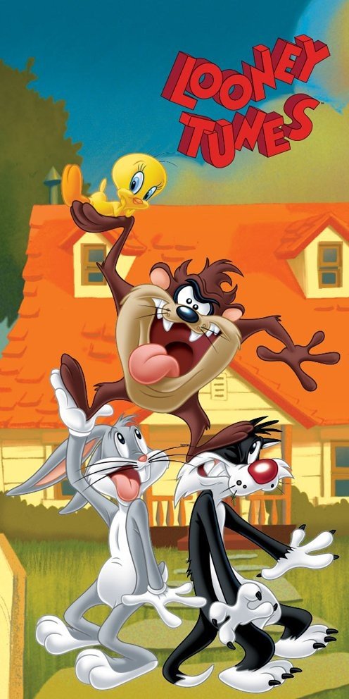 Dětská osuška Looney Tunes Tazova Show