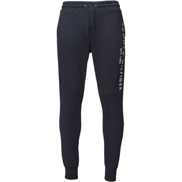 Tommy Hilfiger TOMMY LOGO SWEATPANTS Pánské tepláky, tmavě modrá, veľkosť L